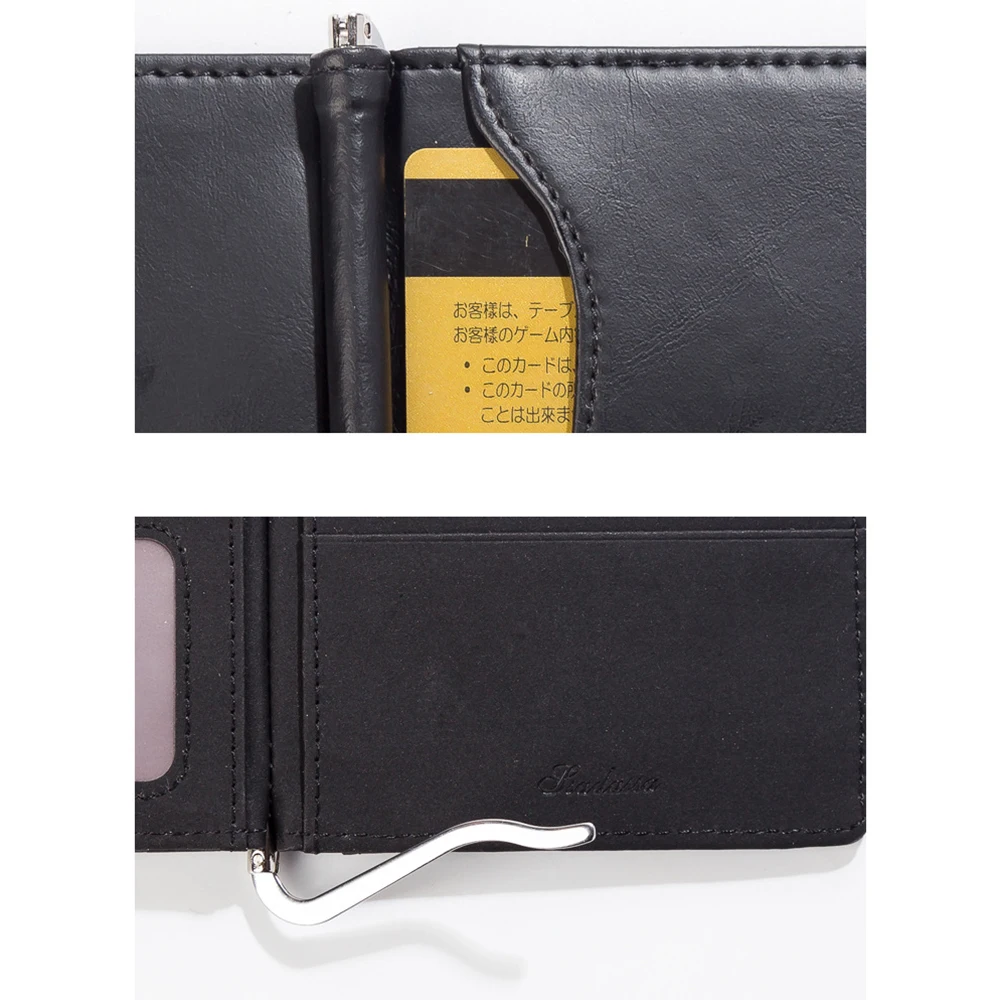 

Fashion Hasp Wallets With Coin Pocket Man Purse Leather Money Bag Male Id Wallet
