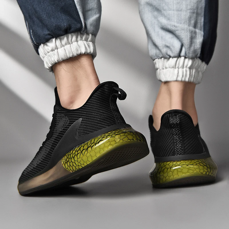 

Men's Sneakers Men Shoes Sneakers Casual Man Fashion Leisure Breathable Zapatos Casuales 39 S 2020 Sport Black