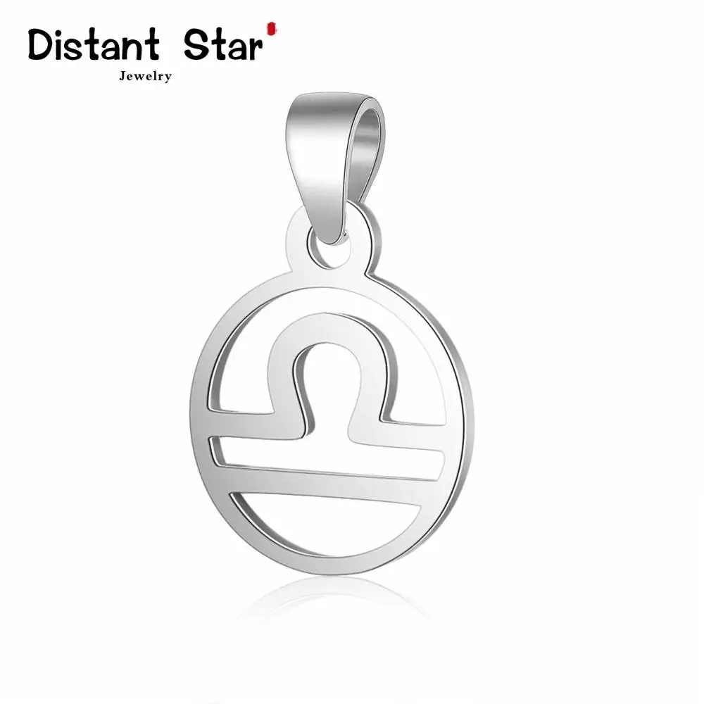 925 серебро высокого качества с принтом Libra гламур личности для мужчин и женщин