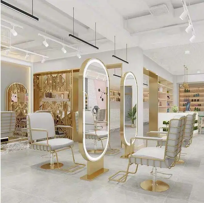 Горячая Распродажа экспресс доставка новейшая Золотая стальная зеркальная