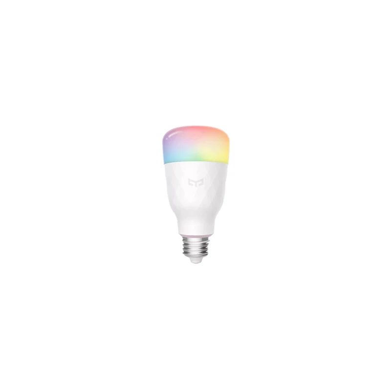 1 Piece Новейший Xiao mi Yee светильник RGB светодиодный умная лампа 1S RGB E27 8,5 Вт 800 люменов умный WiFi светильник mi Home Apple Homekit пульт дистанционного управления - Цвет: 1 Piece