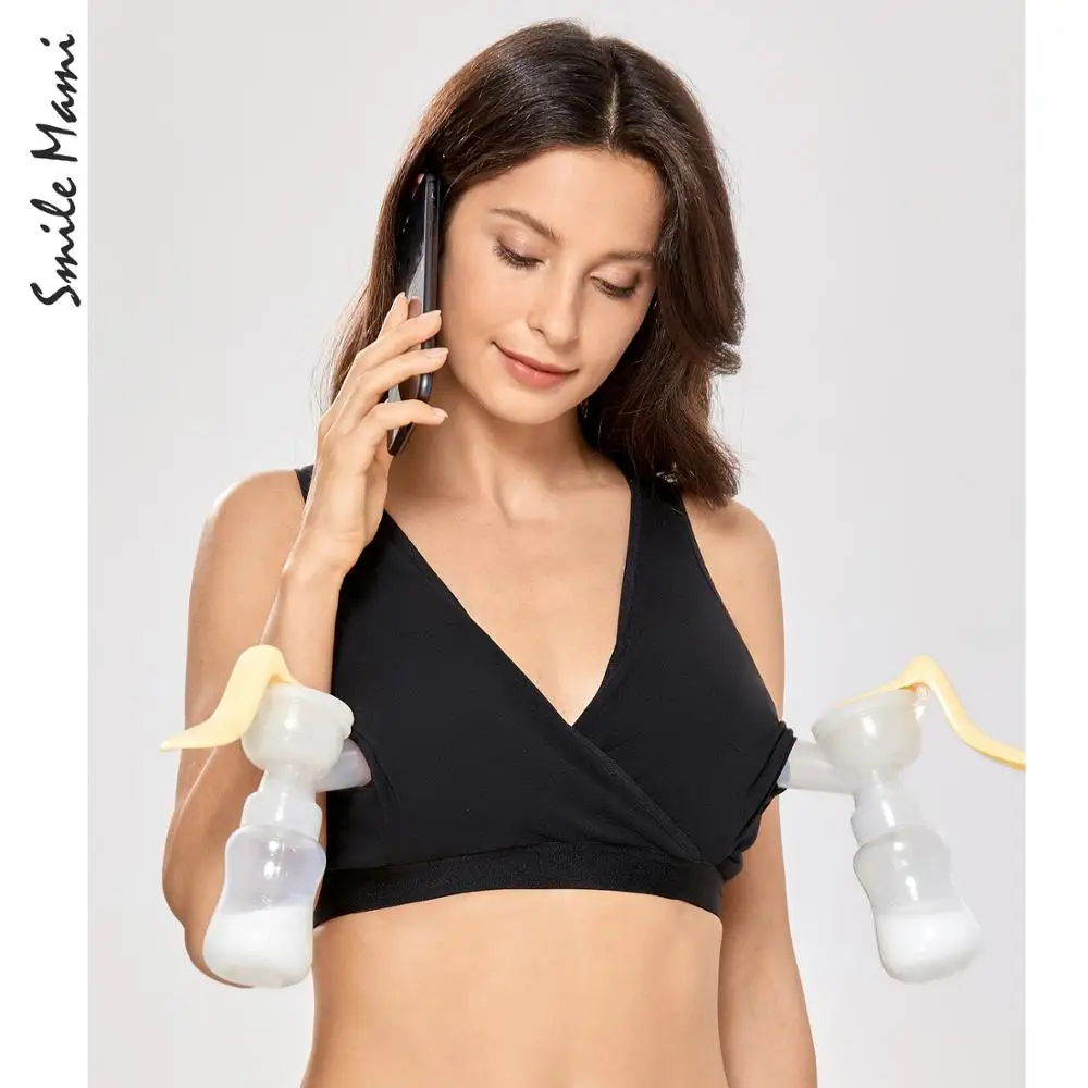 Женский бюстгальтер для сна без рук из хлопка кормления грудью|Бюстгальтеры