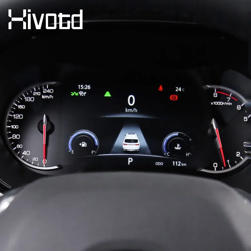 Hivotd навигационная пленка наклейка для GPS экрана приборной панели отделка