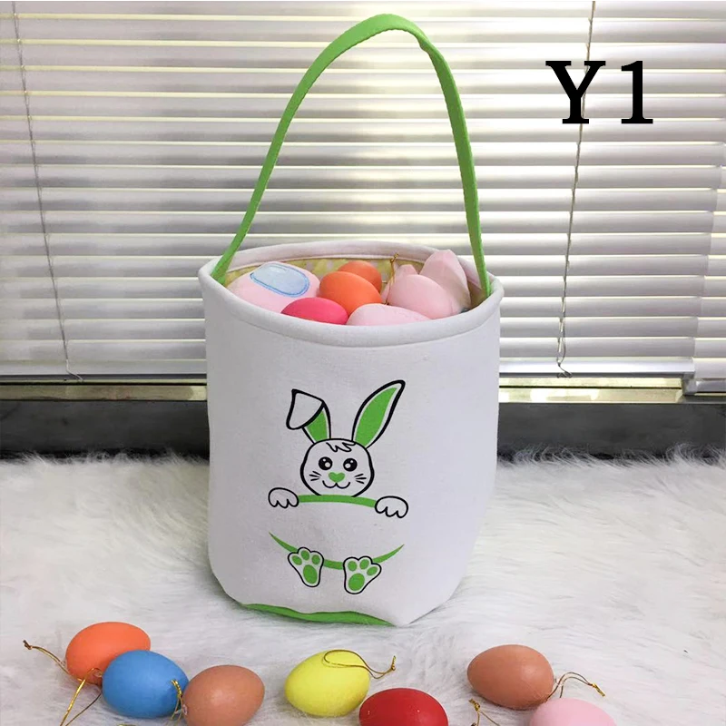 Новинка 2020 милая Пасхальная сумка тканевый тоут с ушками кролика корзина для яиц