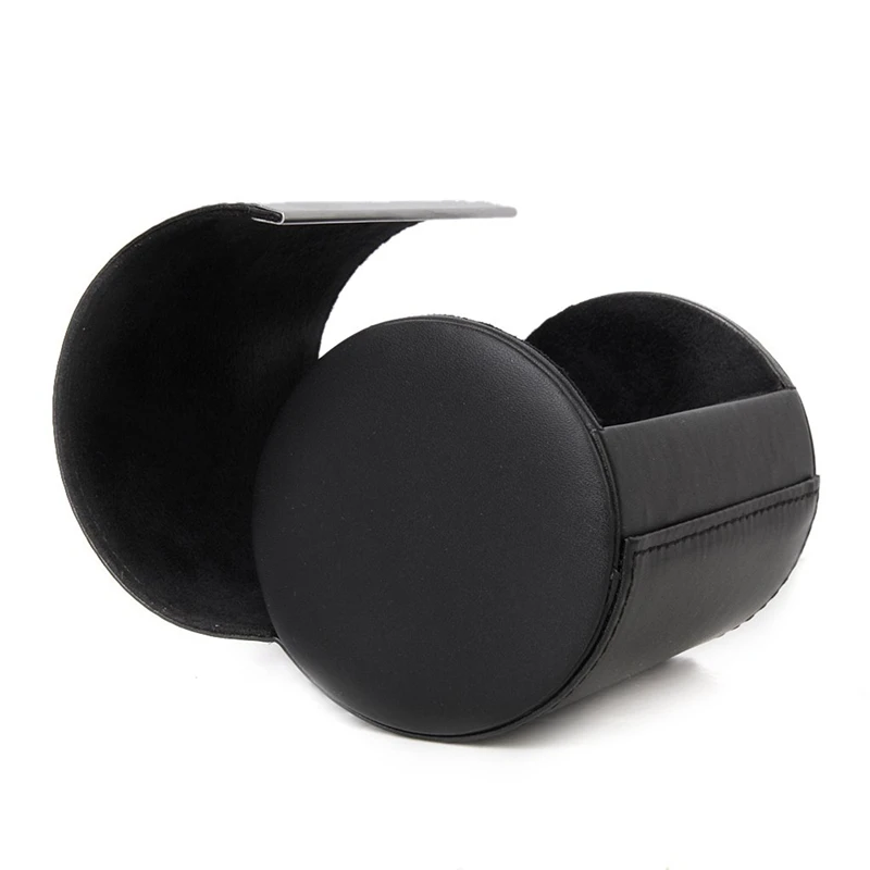 Черный чехол для хранения галстука на шею дорожная Подарочная коробка