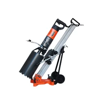 adjust speed diamond drilling machine with angle drilling of handheld air conditioner water drill with rack