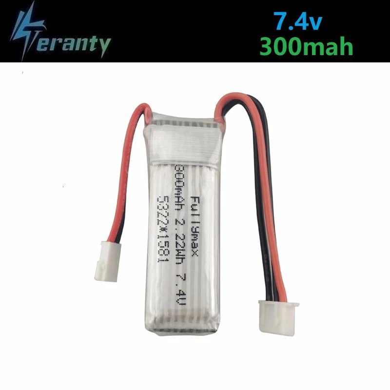 7 4 V 300mAh Li Po батарея для WLtoys F959 A600 A700 A800 A430 RC вертолеты запасные части 2.22Wh v XK DHC 2