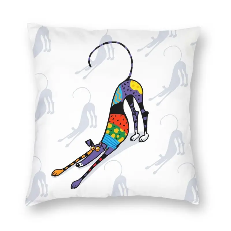 

Чехол для подушки с калейдоскопом с рисунком Bowdown, двусторонняя 3D печать, чехол для дивана с изображением собаки, крутая декоративная подушк...