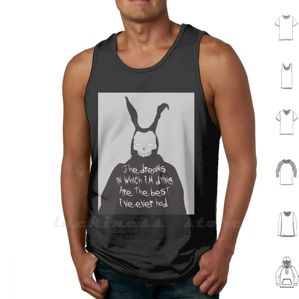 

Donnie Darko Tank Tops DIY Print Donnie Darko Frank Donnie Darko Film The Dreams In Which Im Are The Best Ive