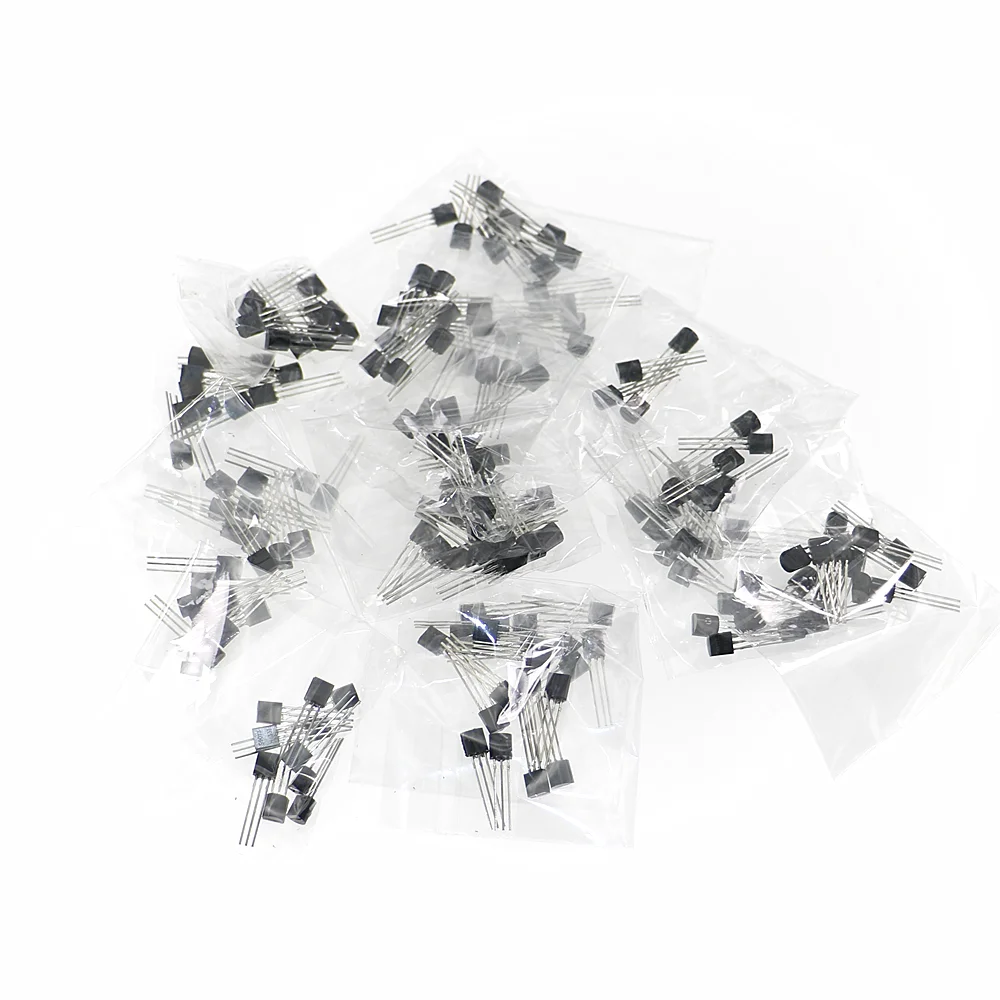 18 значений 180 шт. триодный транзистор TO-92 набор в ассортименте (10 шт./значение) |