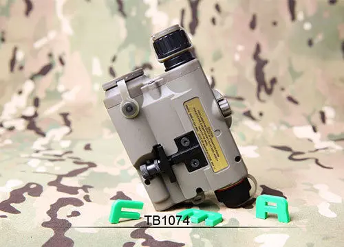 Новая тактическая ФМА PEQ LA5-C обновленная походная Версия светодиодный белый светильник+ красный/ИК-лазер TB1074 BK/DE/FG охотничий шлем аксессуары