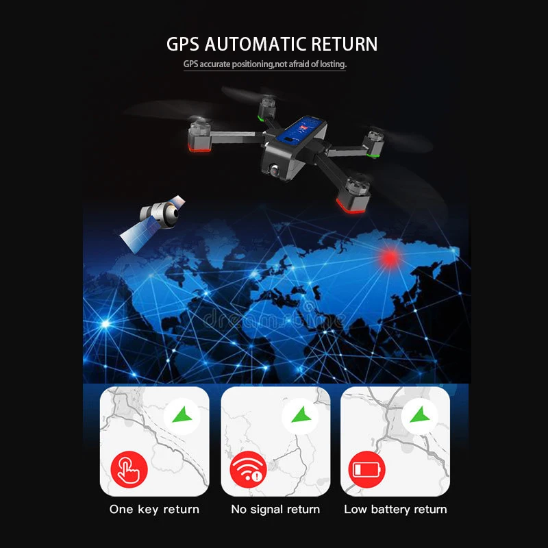 Mjx Bugs 4 W B4w 5g Gps бесщеточный складной Дрон с Wifi Fpv 2k Hd камера Анти встряхивание 1 6 км 25