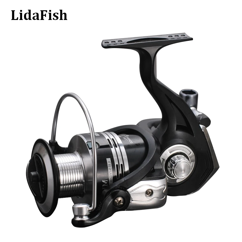 

LIDAFISH Brand MHB1000F-6000F Series Fishing Reel Folding Rocker Spinning Wheel Left/Right Interchangeable Fishing Tackles