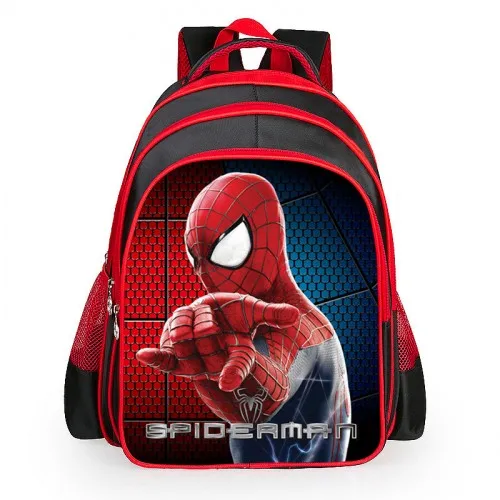 3D мультфильм Человек паук ортопедические детские школьные ранцы для мальчиков