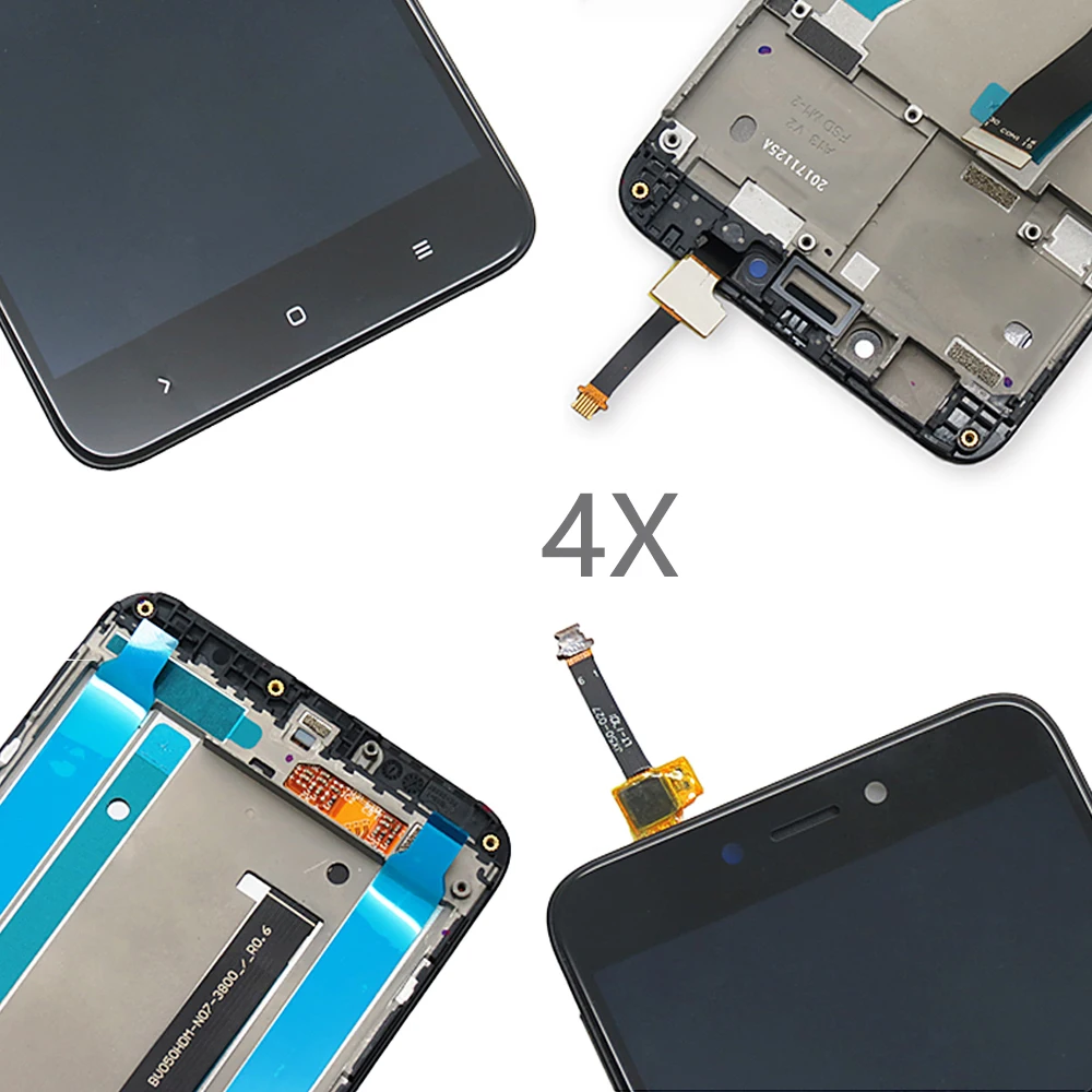 ЖК-дисплей 5 0 дюйма для XIAOMI Redmi 4X ЖК-экран сенсорный экран с рамкой дигитайзер
