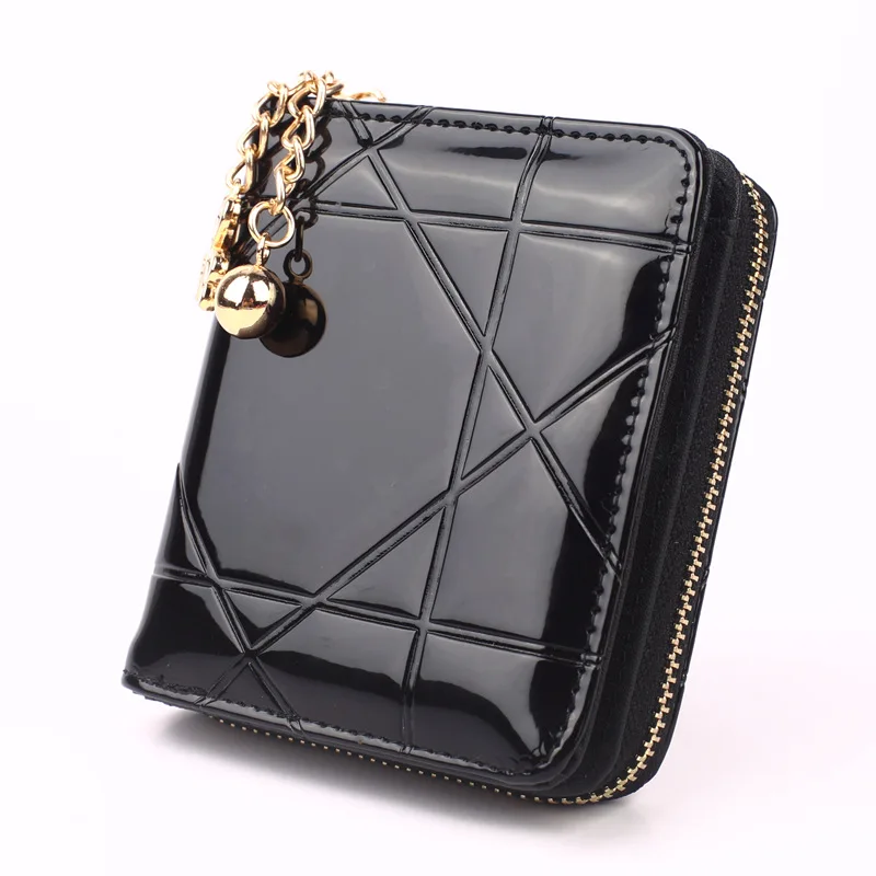 

Wallets for Women Luxury Designer PU Leather Zipper Mini Wallet Clutch Fashion Coin Money Purse Card Holder Smart Wallets 2021