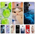 Силиконовый чехол для телефона Samsung Galaxy A7 2016 A710F A710 SM-A710F Чехлы Мягкий ТПУ чехол для Samsung A7 2016 A7 6 Чехлы