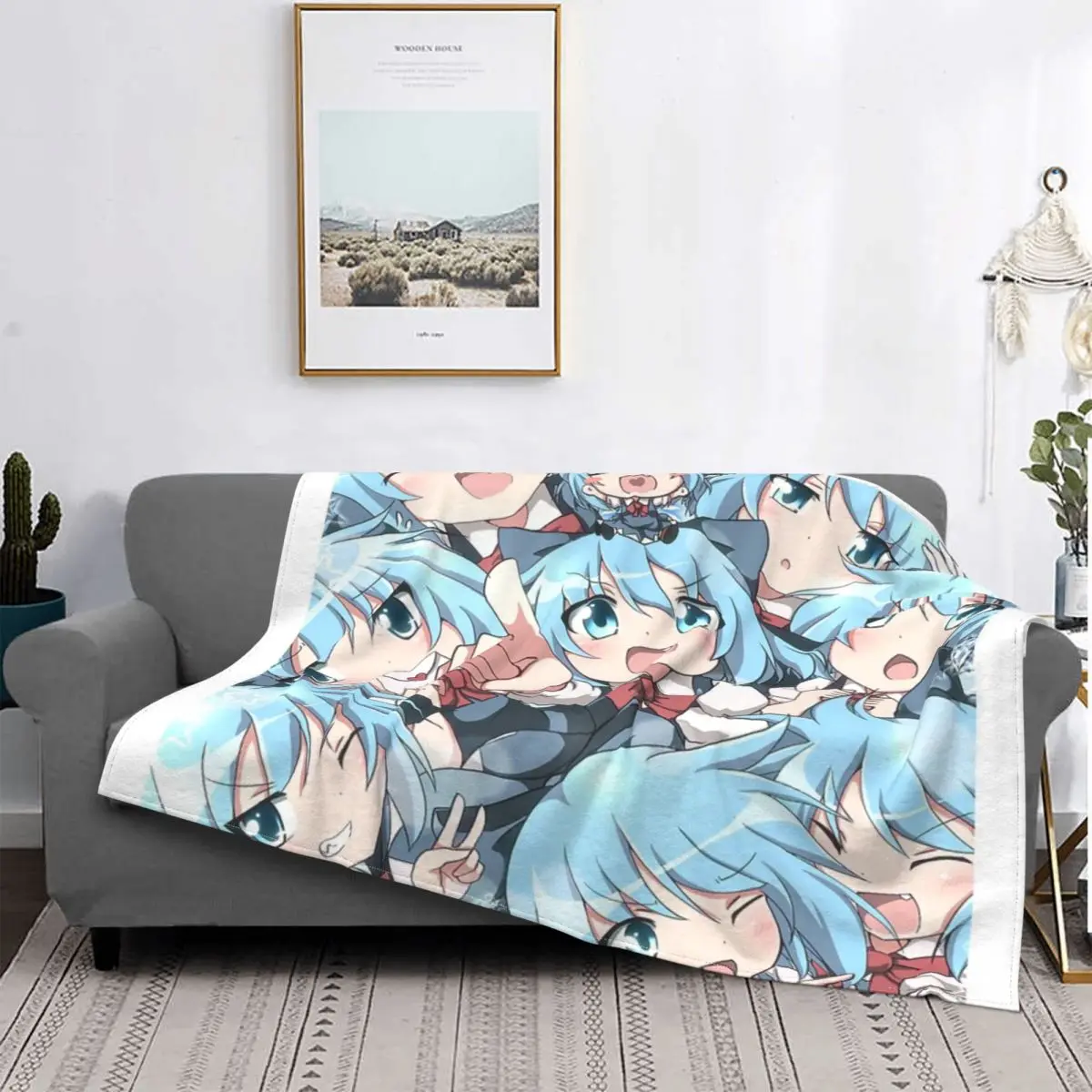 

Cirno-colcha a cuadros para cama, manta Thermal de lino, edredones y colcha