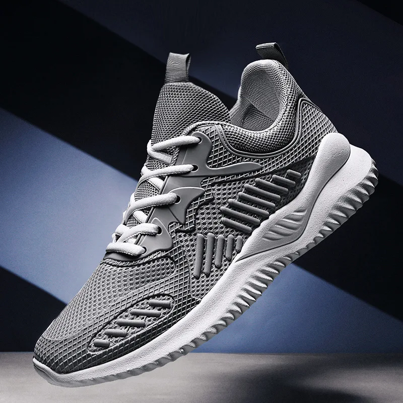 Новинка Модная обувь Летняя дышащая Спортивная из сетчатого материала Обувь для