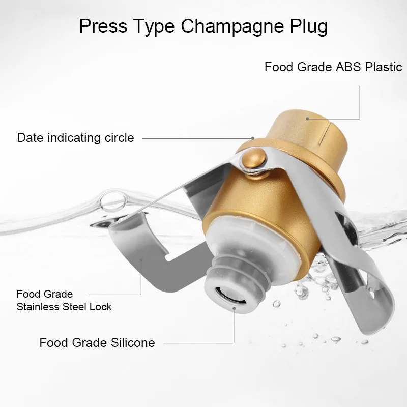 Чехол для красного вина с функцией напоминания о времени вакуумная Герметичная