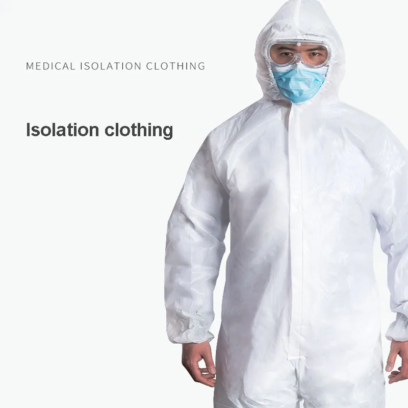

Work clothes non-woven protective dust-proof men and women with sealed dust-proof factory direct clothing uniforms