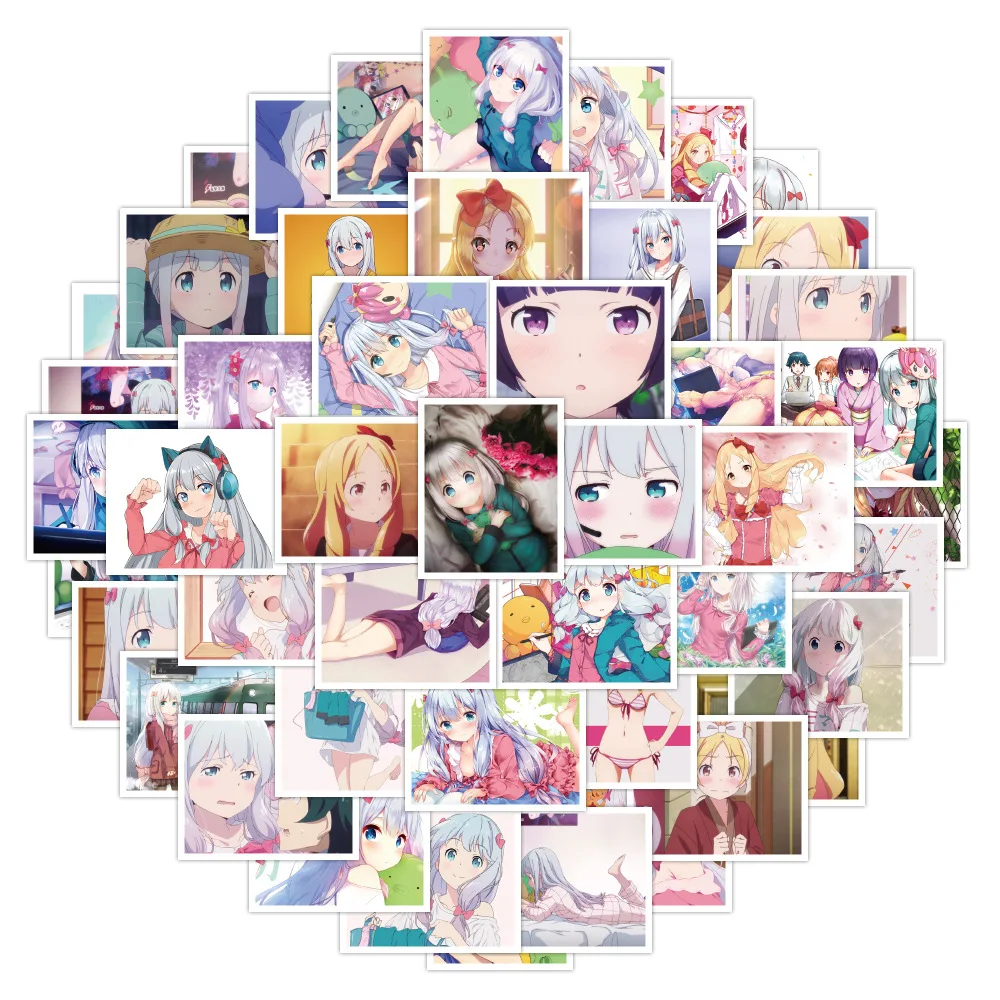 

10/30/50PCS Animation Elomana Teacher Personality Decoration Graffiti Waterproof Sticker Notebook Refrigerator WaterCupWholesale