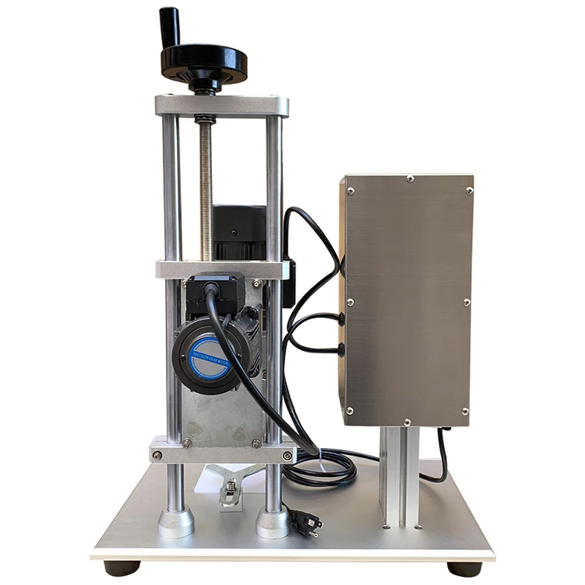 1PC Automatic capping machine round caps diameter 10-50mm screw capper bottle cap lid electric 220V DDX-450 | Инструменты