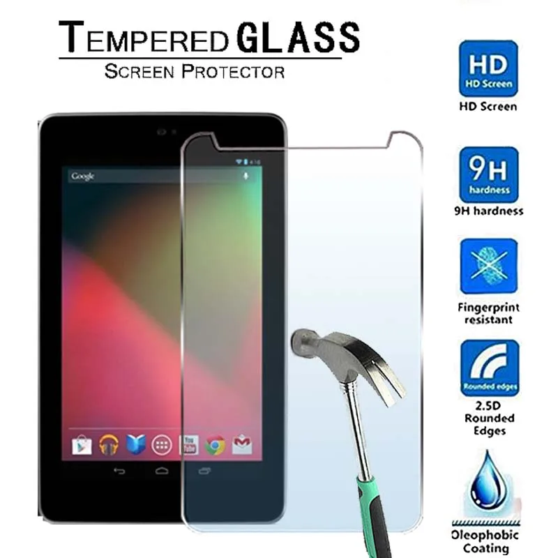 

Для Google Nexus 7 1-го поколения 2012-9H ультрапрозрачное закаленное стекло для планшета премиум-класса Защитная пленка для экрана Защитный чехол