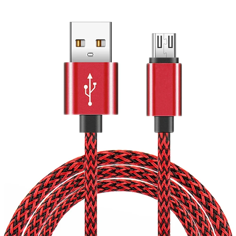 Микро USB кабель для зарядки данных Samsung S6 S7 LG G3 G4 Moto E5 Plus Xiaomi 3 4 Redmi Note 4X 5A Android телефон