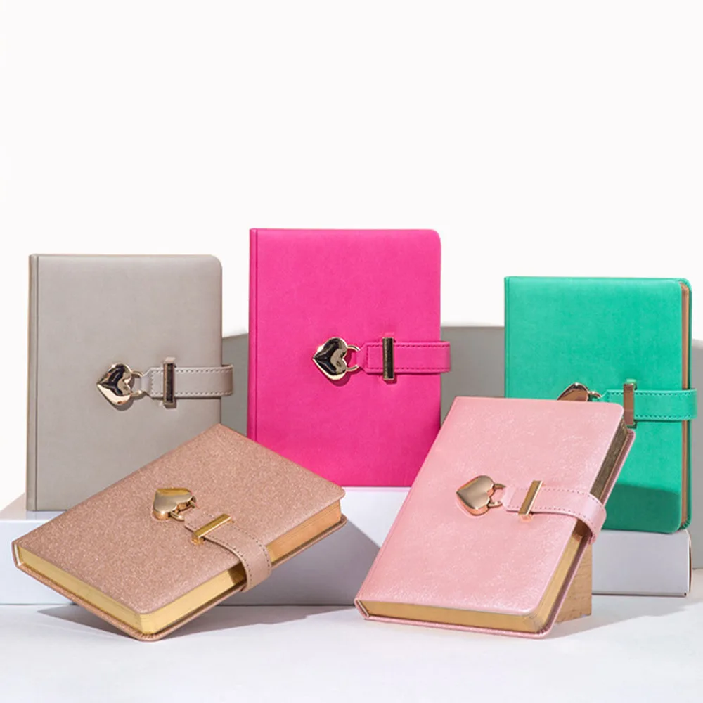 Студенческий блокнот дневник записная книжка журнал книга с замком | Канцтовары