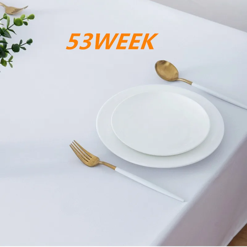 Скатерть льняная прямоугольная для журнального столика европейская круглая