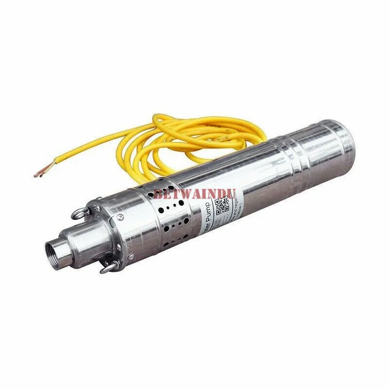 Солнечный погружной скважинный насос DC48V 5000L/H из нержавеющей стали лучший