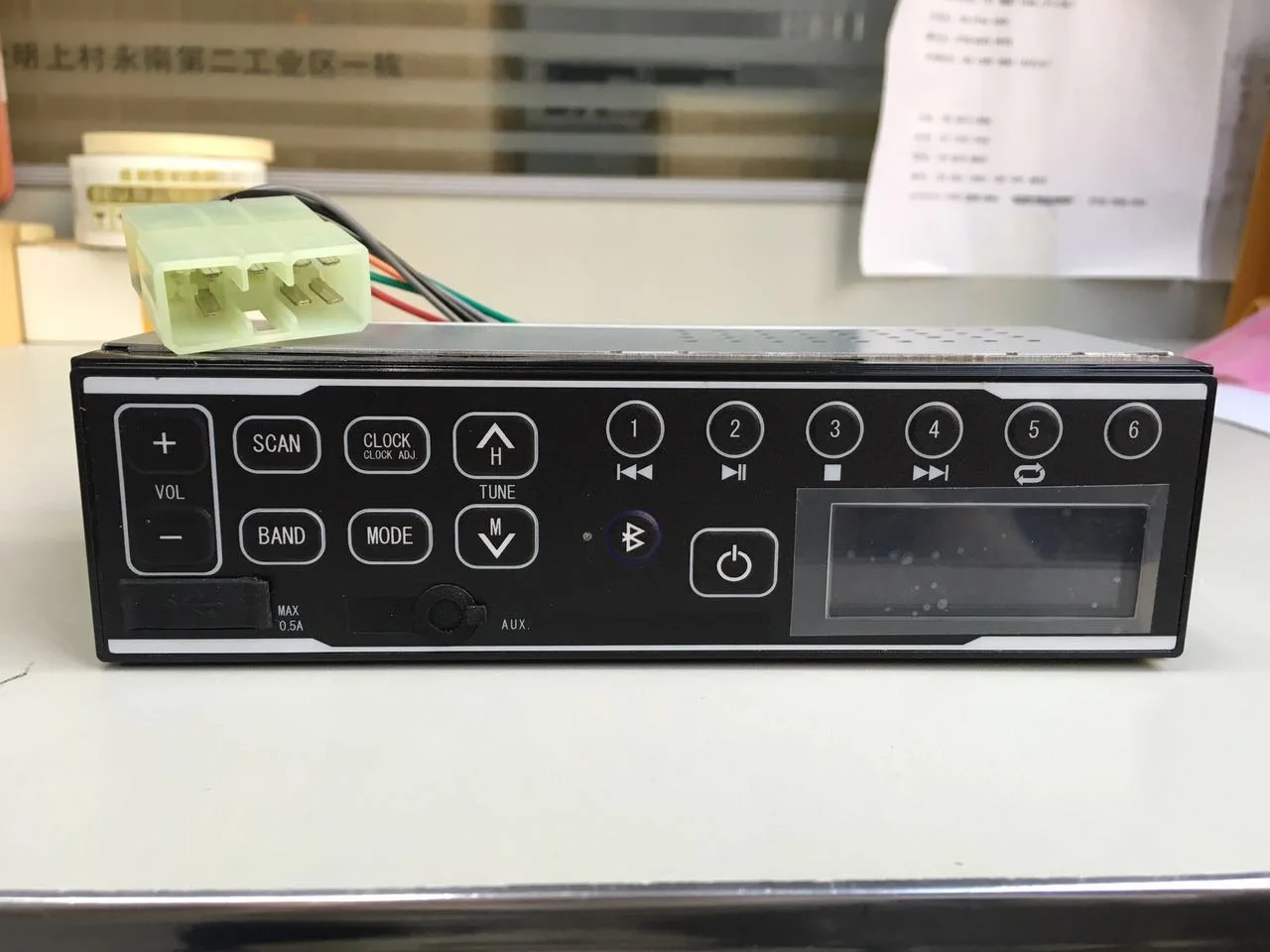 HIDAKA 12V 24V In-Dash 1 DIN HI-M202 радио зарядки телефона Bluetooth USB AUX FM MP3 Динамик плеер