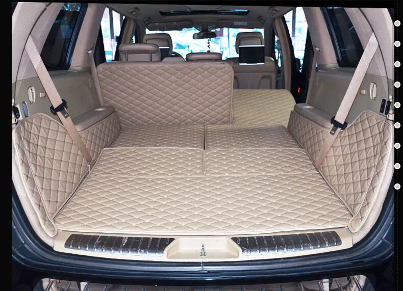 Лучшее качество! Специальные автомобильные коврики для багажника Mercedes Benz GL 550 7