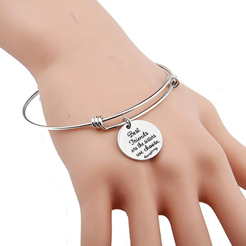 Регулируемый браслет из нержавеющей стали для женщин | Украшения и аксессуары