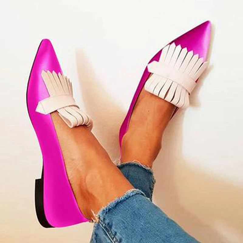 

Summer Casual Women's Shoes 2021 New Sandals Low Square Heels Pointed Toe Fashion Ladies Shoes Woman Soft Sandals Slippers 43