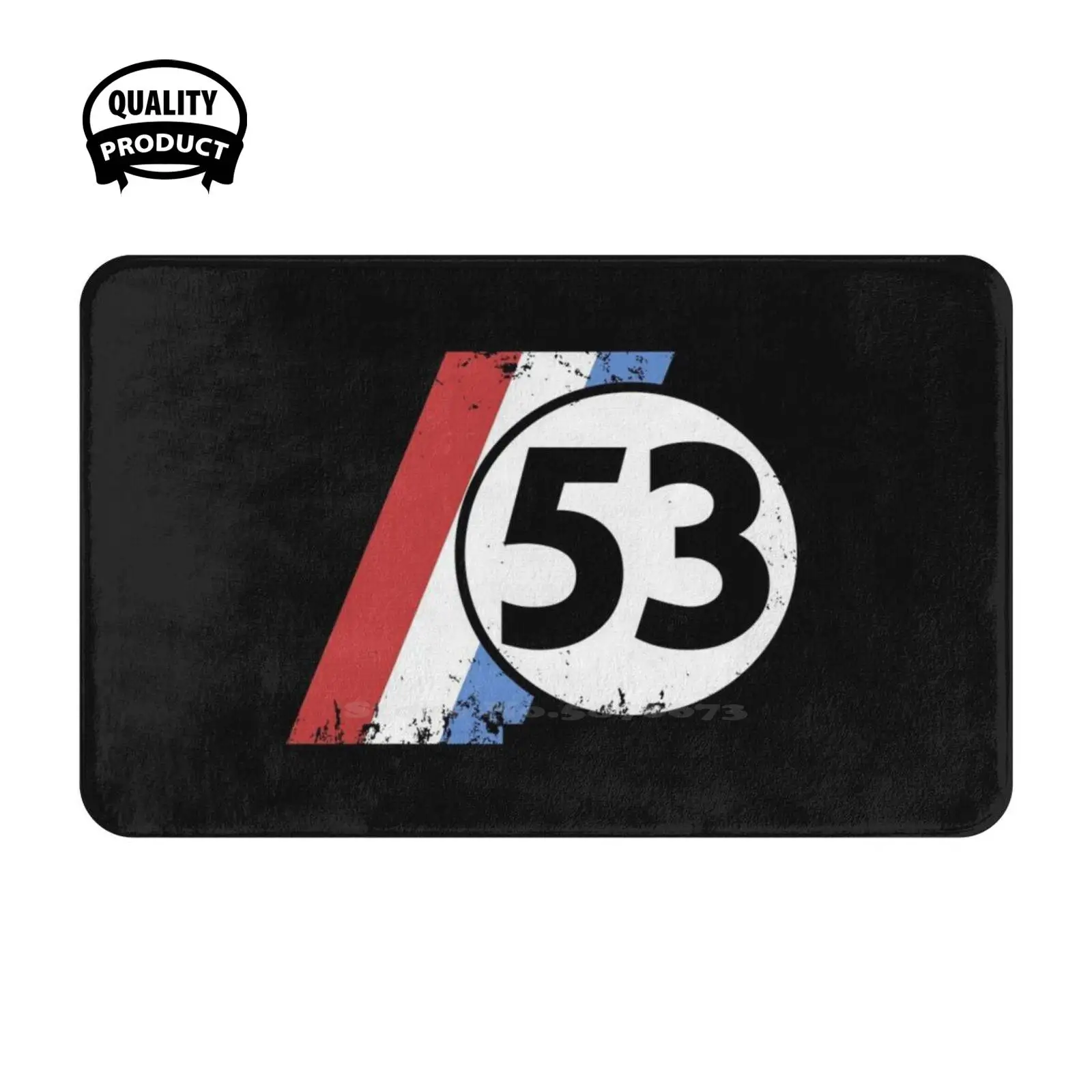 Herbie #53 80S жук любовь мягкая подушка домашний коврик дверной искусственный