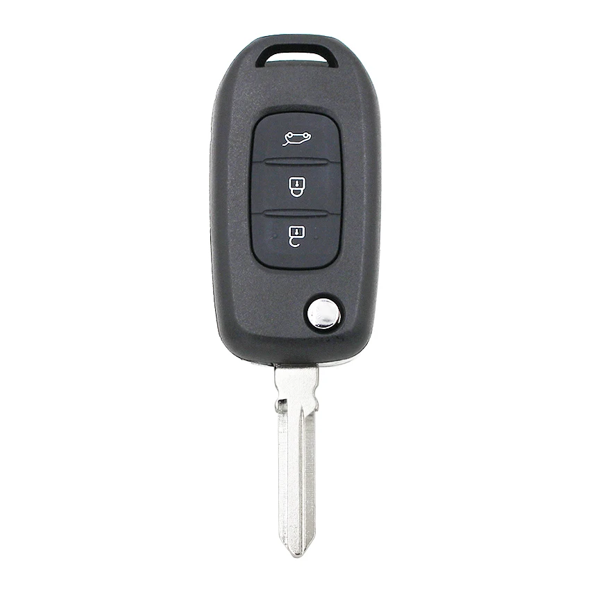 3 кнопки флип дистанционный ключ 433 МГц PCF7961 4A чип для Renault Kadjar Captur Megane 3 символ 2013- CWTWB1G767 HU136 uncut blade