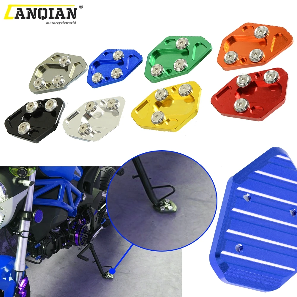 

Часть для мотоцикла CNC алюминиевая подставка боковая подставка удлинительная подставка поддерживающие пластины для BMW F800R F800 F 800 R HP2 SPORT R1200S