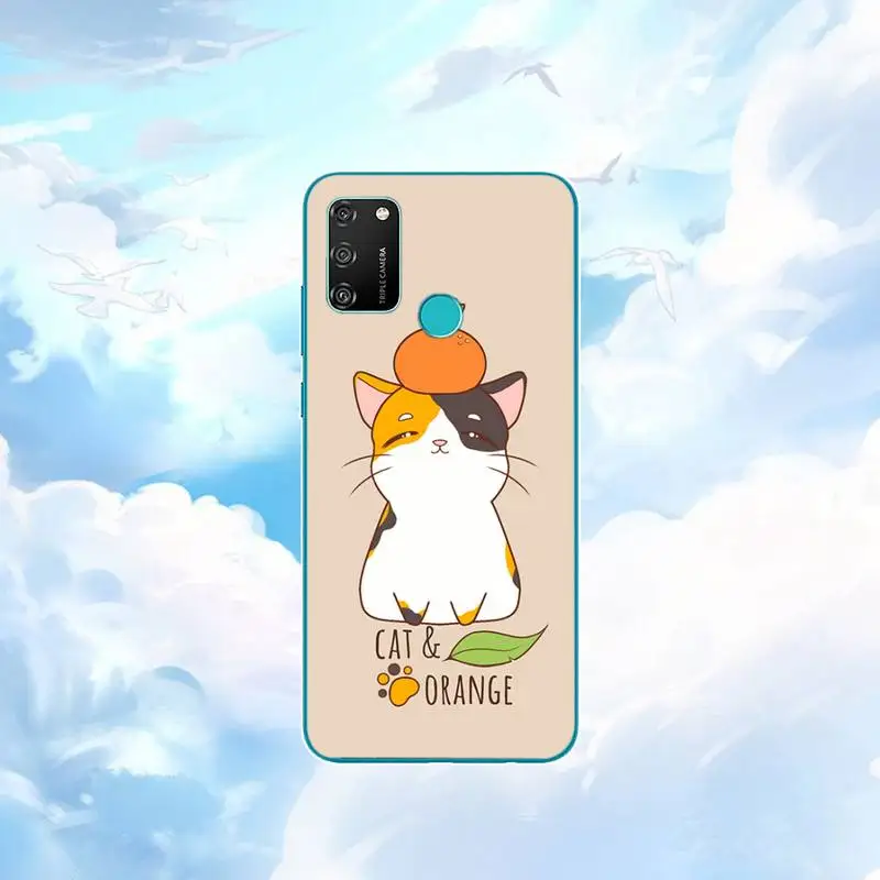 

Cat or Tiger Cases& Cover Of Black Soft Shell For Huawei P30 P40 Pro Mate 30 Pro Lite P Smart Y7 2019 Plus