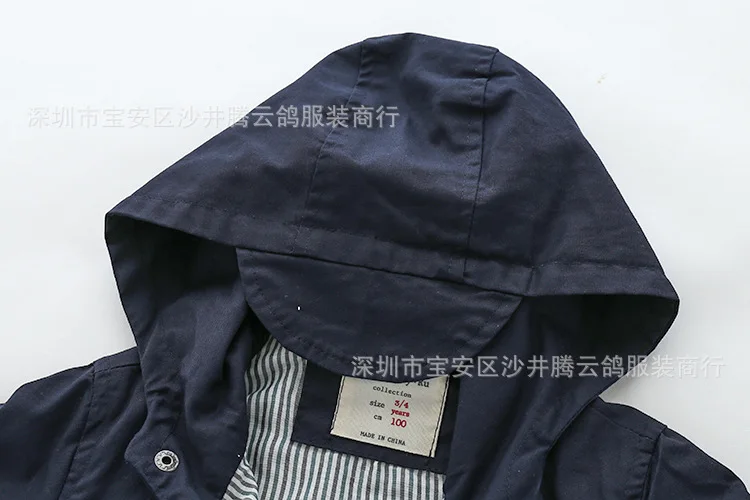 Зимняя ветровка для маленьких девочек пальто новая форма малышей Детская