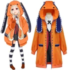 Костюм для косплея Yomotsuki Runa из аниме Kakegurui, пальто для школьниц Jk, толстовка форменная, платье на Хэллоуин, Милая зимняя женская пижама