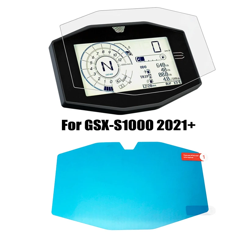 

GSX-S1000 Cluster Scratch Protection Film Screen Protector For Suzuki GSX S1000 GSXS 1000 2021+ Motorcycle Accessories
