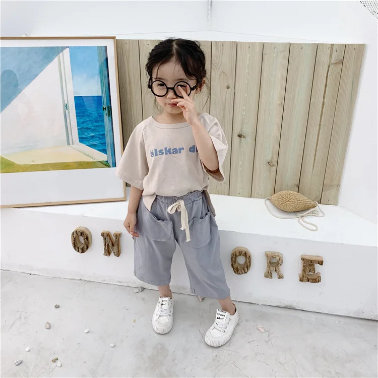 Футболка с длинным рукавом и принтом для мальчиков девочек 1 6 лет осень