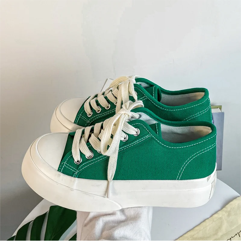 

Wheat Big Head Shoes Canvas Women's Shoes 2021 New Trendy Sneakers Ugly and Cute