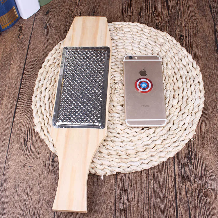 Большой чесночный измельчитель имбиря деревянный чеснока деревянная ремонтная