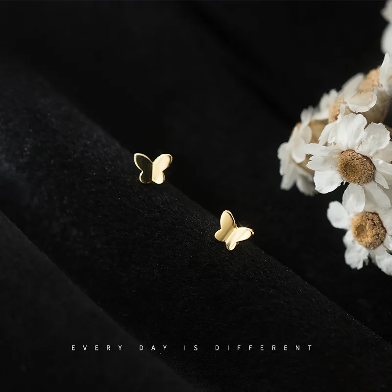 2020 новые модные милые маленькие серьги-гвоздики для пирсинга женские золотые