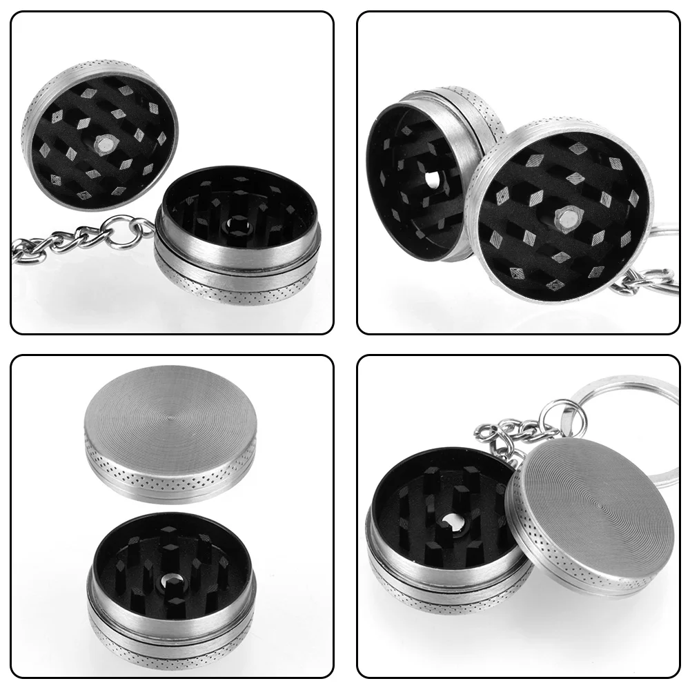 2 слоя Мини милый дробилка табак трава шлифовальный станок металлический