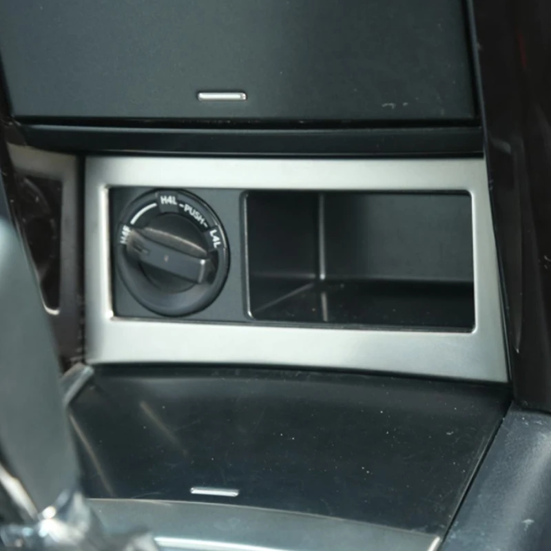 Carманго для Toyota Land Cruiser Prado 150 2010- коробка для хранения автомобиля панель хромированная накладка рамка наклейка интерьерные аксессуары
