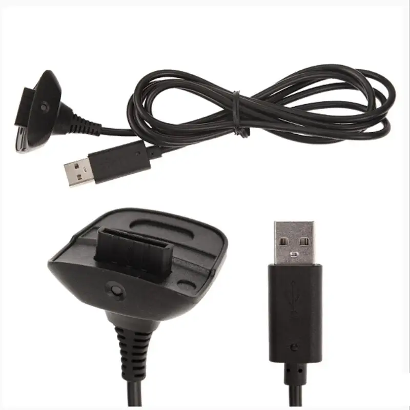 2 шт. USB игровой контроллер зарядный кабель беспроводной геймпад джойстик Питание